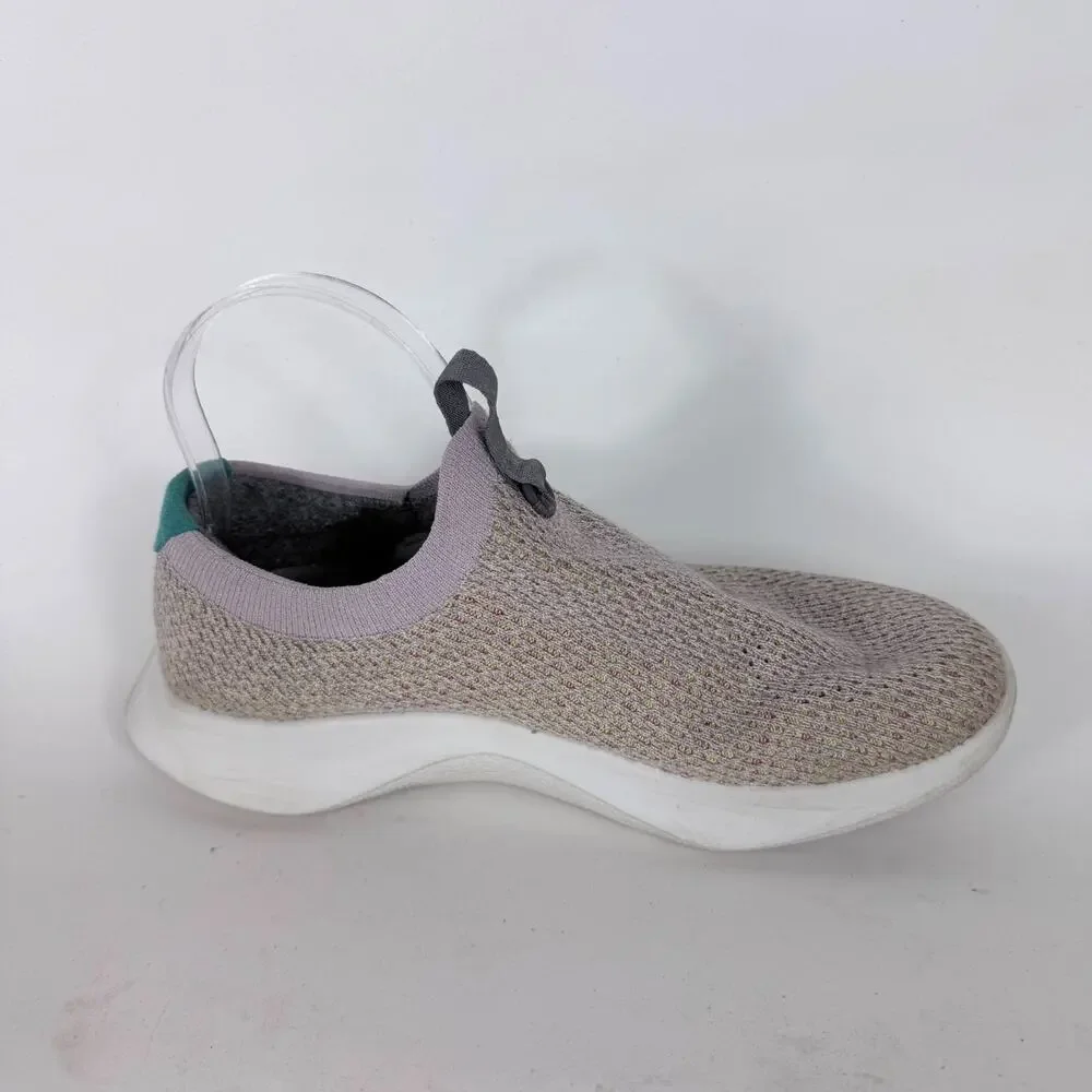 Allbirds Tree Dasher Relay Running Sneakers Women's 8 Purple Slip-On Low Top